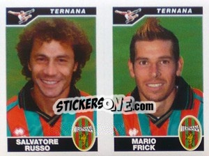 Sticker Russo / Frick  - Calciatori 2004-2005 - Panini