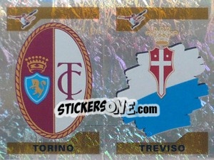 Figurina Scudetto Torino/Treviso (a/b) - Calciatori 2004-2005 - Panini