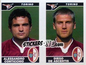 Cromo Conticchio / De Ascentis  - Calciatori 2004-2005 - Panini