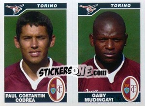 Sticker Codrea / Mudingayi  - Calciatori 2004-2005 - Panini