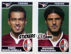 Cromo Quagliarella / Marazzina  - Calciatori 2004-2005 - Panini