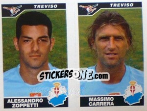 Cromo Zoppetti / Carrera  - Calciatori 2004-2005 - Panini