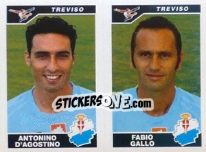 Sticker d'Agostino / Gallo  - Calciatori 2004-2005 - Panini