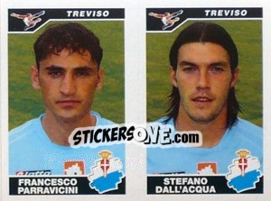 Cromo Parravicini / dall'Acqua  - Calciatori 2004-2005 - Panini