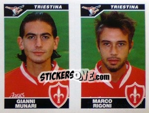 Cromo Munari / Rigoni  - Calciatori 2004-2005 - Panini