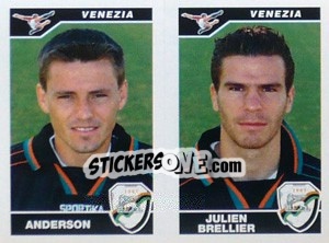 Figurina Anderson / Brellier  - Calciatori 2004-2005 - Panini