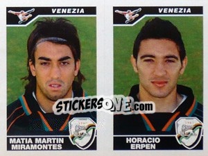 Sticker Miramontes / Erpen  - Calciatori 2004-2005 - Panini