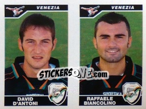 Figurina d'Antoni / Biancolino  - Calciatori 2004-2005 - Panini