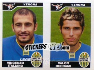 Sticker Italiano / Behrami  - Calciatori 2004-2005 - Panini