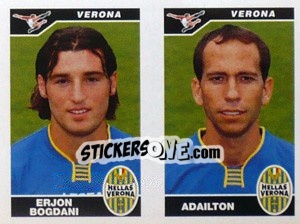 Figurina Bogdani / Adailton  - Calciatori 2004-2005 - Panini