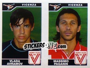 Sticker Avramov / Paganin  - Calciatori 2004-2005 - Panini