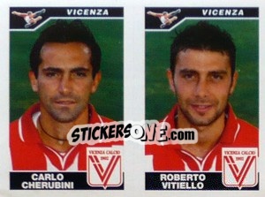 Figurina Cherubini / Vitiello  - Calciatori 2004-2005 - Panini