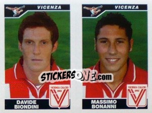 Sticker Biondini / Bonanni  - Calciatori 2004-2005 - Panini