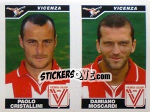 Sticker Cristallini / Moscardi  - Calciatori 2004-2005 - Panini