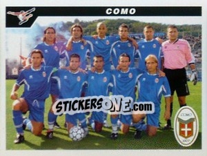 Figurina Squadra Como - Calciatori 2004-2005 - Panini