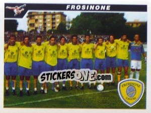 Figurina Squadra Frosinine - Calciatori 2004-2005 - Panini