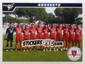 Sticker Squadra Grosseto - Calciatori 2004-2005 - Panini