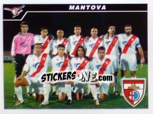 Figurina Squadra Mantova - Calciatori 2004-2005 - Panini