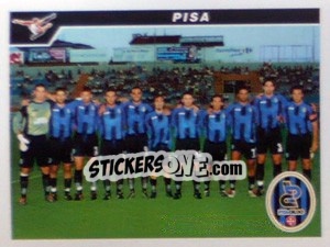 Figurina Squadra Pisa - Calciatori 2004-2005 - Panini