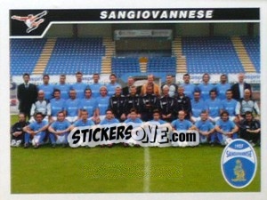 Figurina Squadra Sangiovannese - Calciatori 2004-2005 - Panini