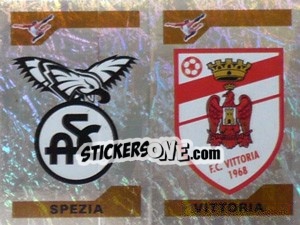 Sticker Scudetto Spezia/Vittoria (a/b)