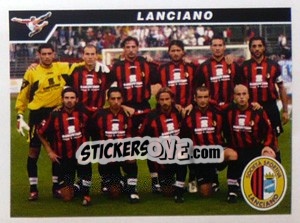 Sticker Squadra Lanciano - Calciatori 2004-2005 - Panini