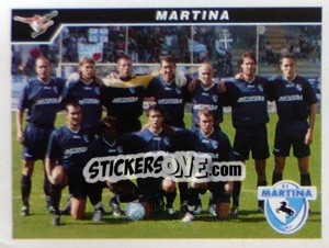 Sticker Squadra Martina - Calciatori 2004-2005 - Panini