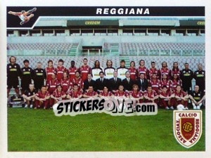 Sticker Squadra Reggiana - Calciatori 2004-2005 - Panini