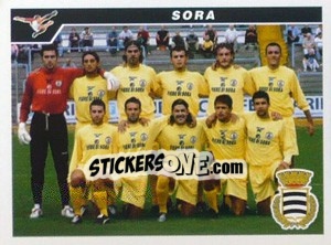 Figurina Squadra Sora - Calciatori 2004-2005 - Panini