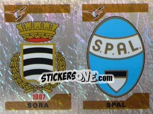 Cromo Scudetto Sora/Spal (a/b) - Calciatori 2004-2005 - Panini