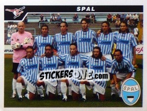 Figurina Squadra Spal - Calciatori 2004-2005 - Panini