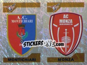 Figurina Scudetto Montichiari/Monza (a/b)