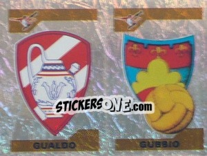 Figurina Scudetto Gualdo/Gubbio (a/b) - Calciatori 2004-2005 - Panini