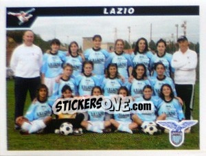 Figurina Squadra Lazio - Calciatori 2004-2005 - Panini