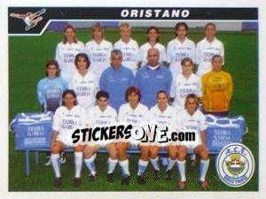 Figurina Squadra Oristano - Calciatori 2004-2005 - Panini