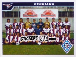 Sticker Squadra Reggiana - Calciatori 2004-2005 - Panini