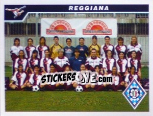 Figurina Squadra Reggiana