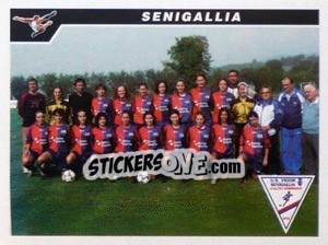 Figurina Squadra Senigallia - Calciatori 2004-2005 - Panini