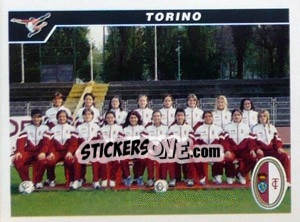 Figurina Squadra Torino - Calciatori 2004-2005 - Panini