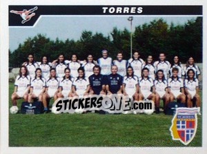 Figurina Squadra Torres - Calciatori 2004-2005 - Panini