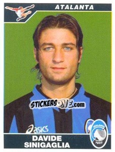 Sticker Davide Sinigaglia - Calciatori 2004-2005 - Panini
