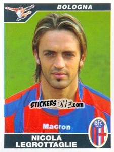 Sticker Nicola Legrottaglie - Calciatori 2004-2005 - Panini