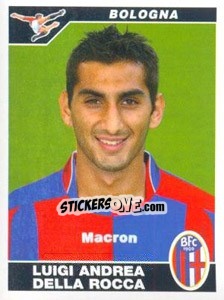 Cromo Luigi Andrea Della Rocca - Calciatori 2004-2005 - Panini