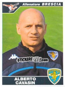 Sticker Alberto Cavasin - Calciatori 2004-2005 - Panini