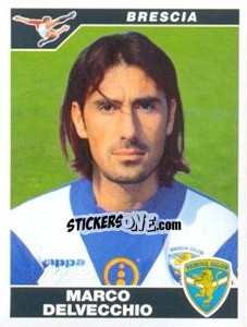 Sticker Marco Delvecchio - Calciatori 2004-2005 - Panini