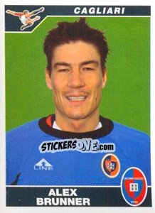 Sticker Alex Brunner - Calciatori 2004-2005 - Panini