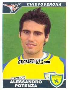 Figurina Alessandro Potenza - Calciatori 2004-2005 - Panini