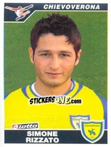 Cromo Simone Rizzato - Calciatori 2004-2005 - Panini
