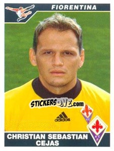 Figurina Christian Sebastian Cejas - Calciatori 2004-2005 - Panini