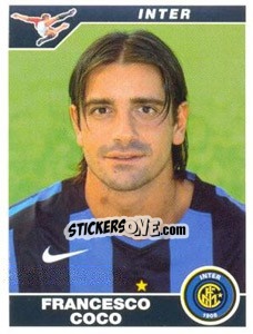 Cromo Francesco Coco - Calciatori 2004-2005 - Panini
